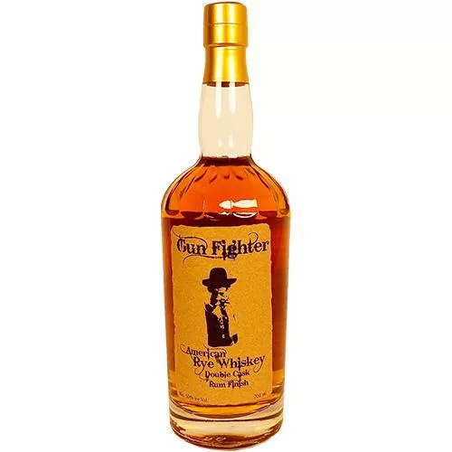 GUN FIGHTER AMERICAN RYE WHISKEY DOUBLE CASK RUM FINISH 70 cl 50%