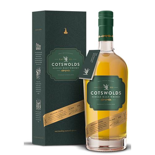 COTSWOLDS PEATED CASK WHISKY 60,2% 70 cl