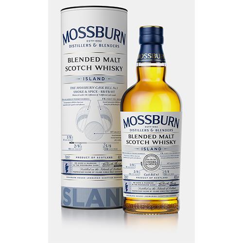 Mossburn Island blended malt 46% 70 cl
