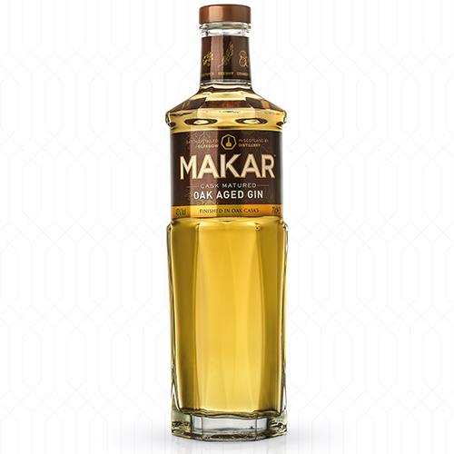 Makar Oak Aged Gin 43% 50 cl