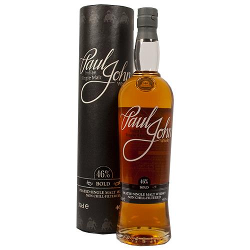 Paul John Bold Peated single malt whisky 46% 70 cl