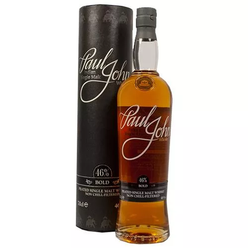 Paul John Bold Peated single malt whisky 46% 70 cl