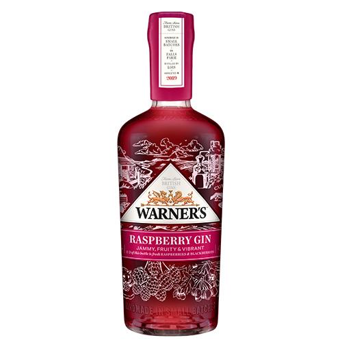 Warner's Raspberry gin 70cl 40%