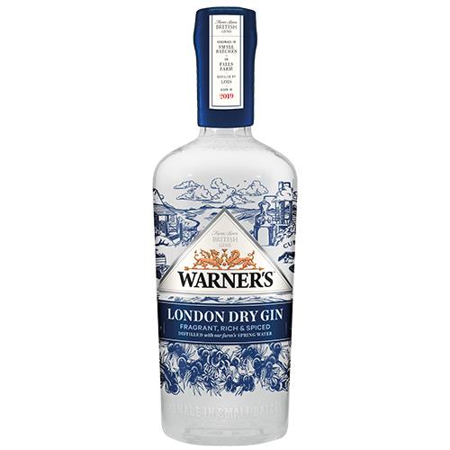 Warner's London Dry Gin 40% 70 cl