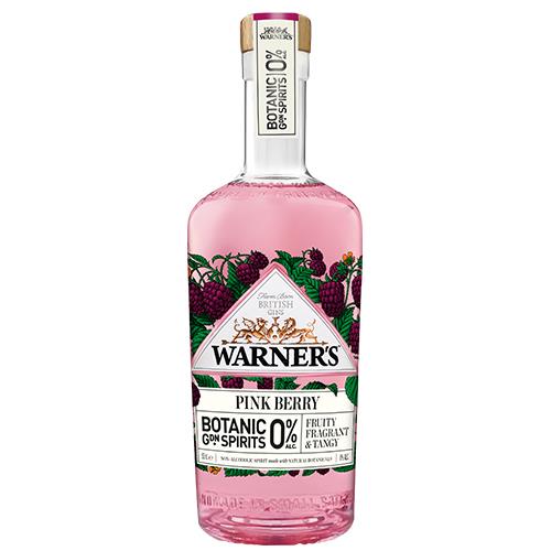 Warner's Botanic garden Spirit Pink Berry - 50cl  0% Alcoholdfri