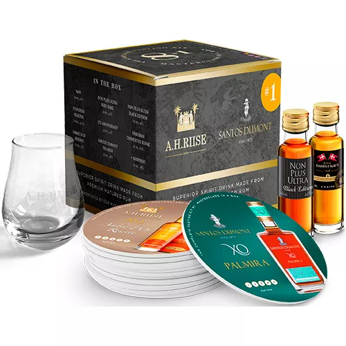 A.H. Riise Tasting 8+1 Kit 18 cl 41%