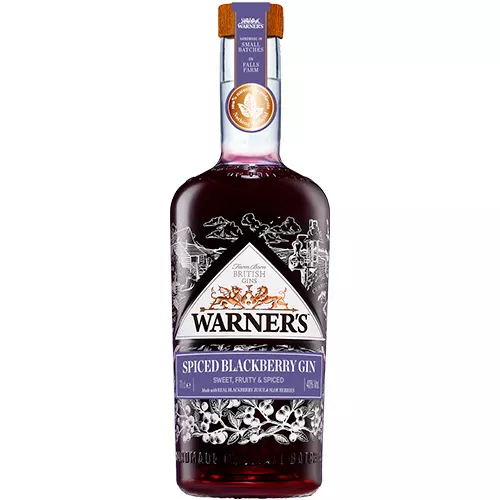 Warner's Spiced Blackberry Gin 40% 70 cl.