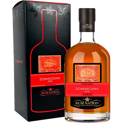 RUM NATION - DOMINICANA RUM 8 YO 40,9% 70 cl