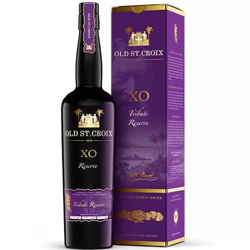 Old St. Croix XO Tribute Reserve 43,8% 70 cl. Sendes først den 9/9 pga Ferie