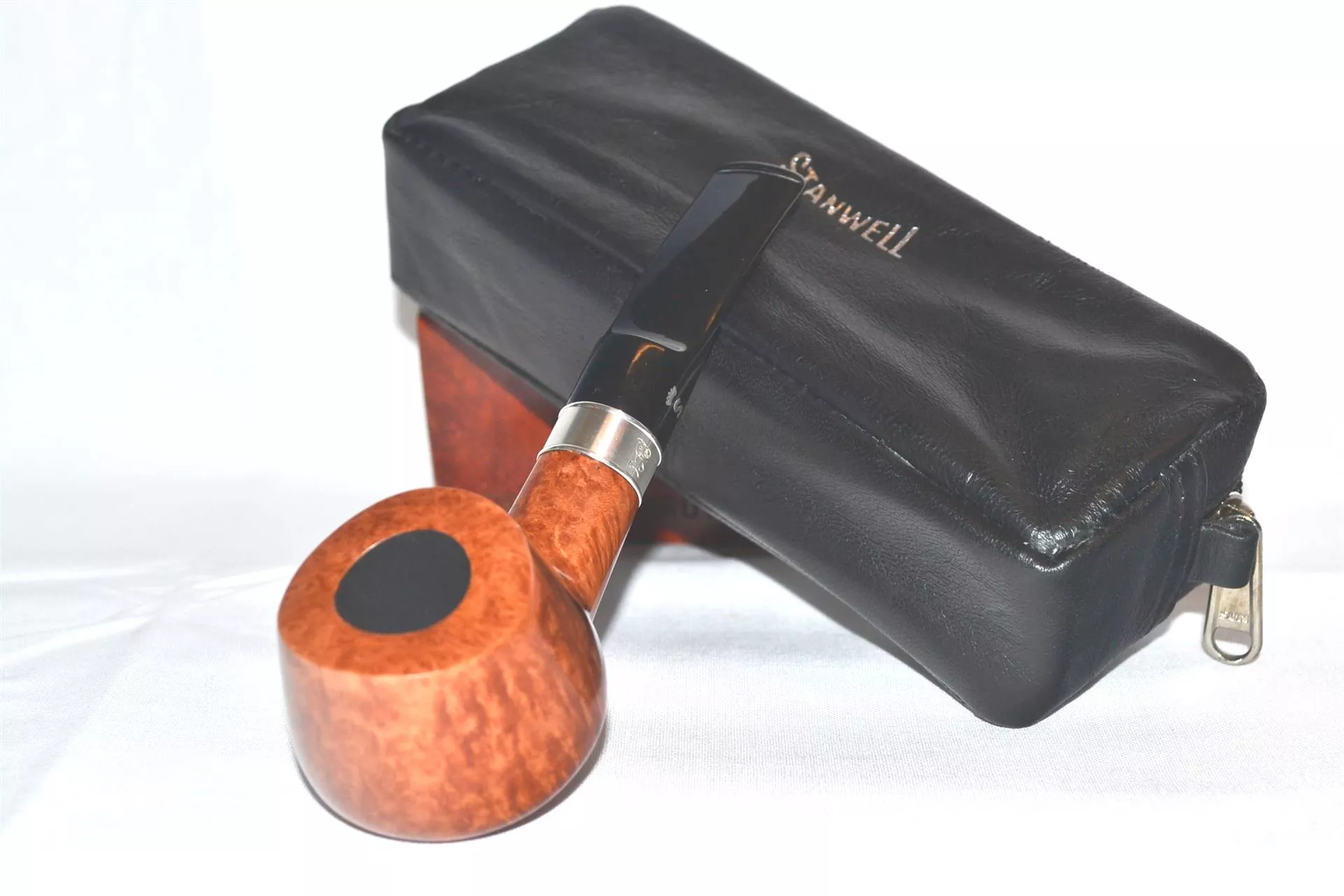 75 års Jubilæum´s Pibe lys Poleret. Model nr 11 pibe nr 13/150