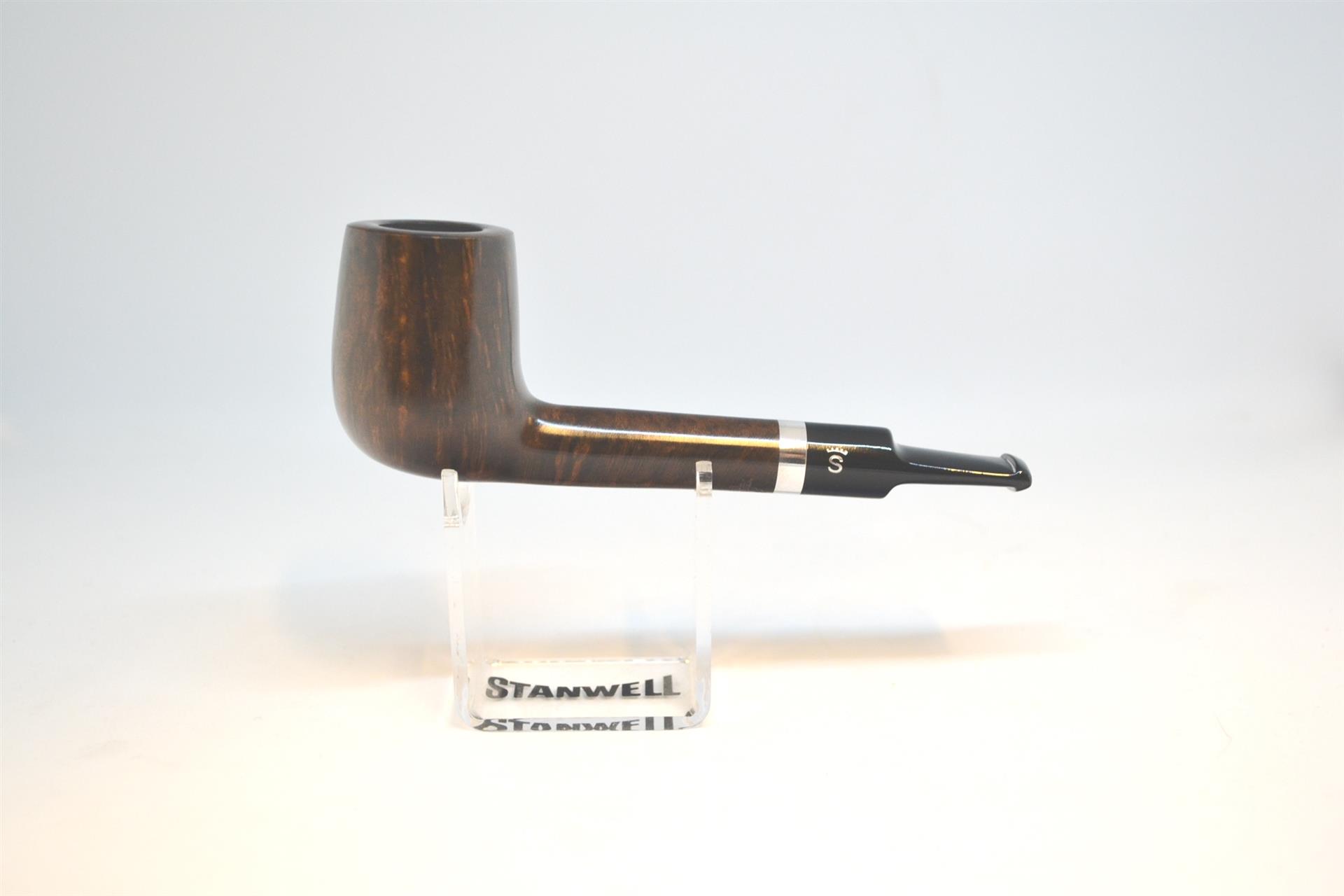 Stanwell Relief brun poleret model nr. 98