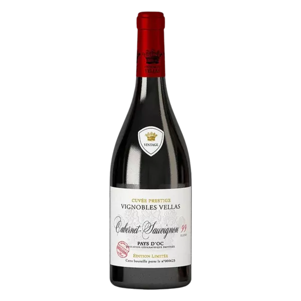 VIGNOBLES VELLAS CUVEE PRESTIGE BLEND 99 CABERNET SAUVIGNON 14,5% 75cl.