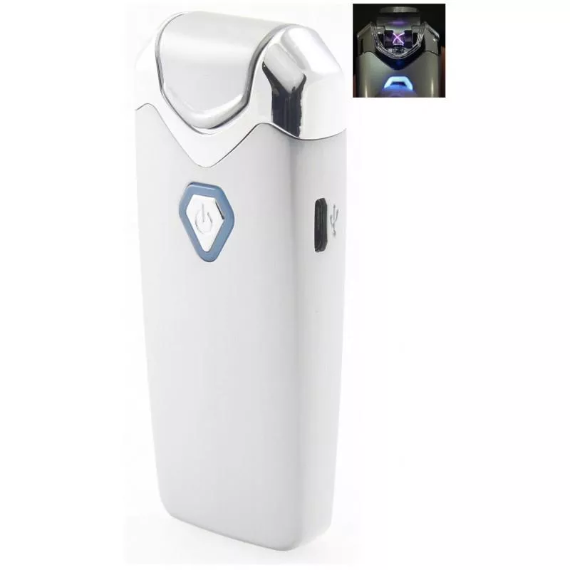 USB SPARK Lighter Ise Black Metalic