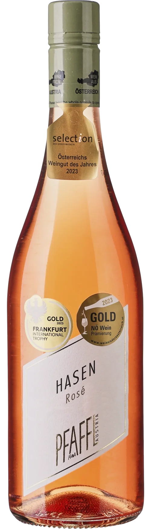 PFAFFL ROSÉ HASEN 12,5% 75cl.