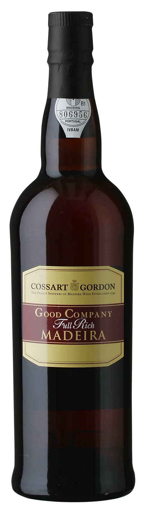 COSSART GORDON FULL RICH MADEIRA 19% 75cl.