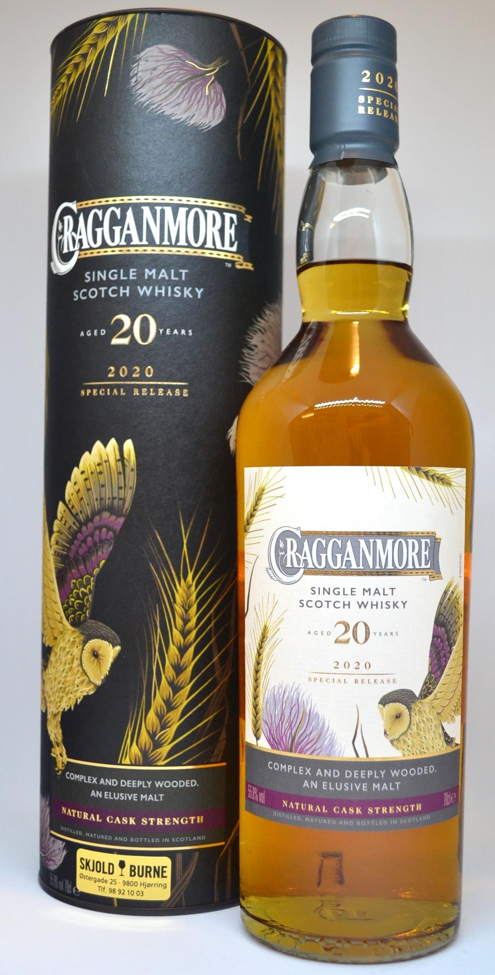 Cragganmore 20 års Special Release 2020 70 cl - 55,8%