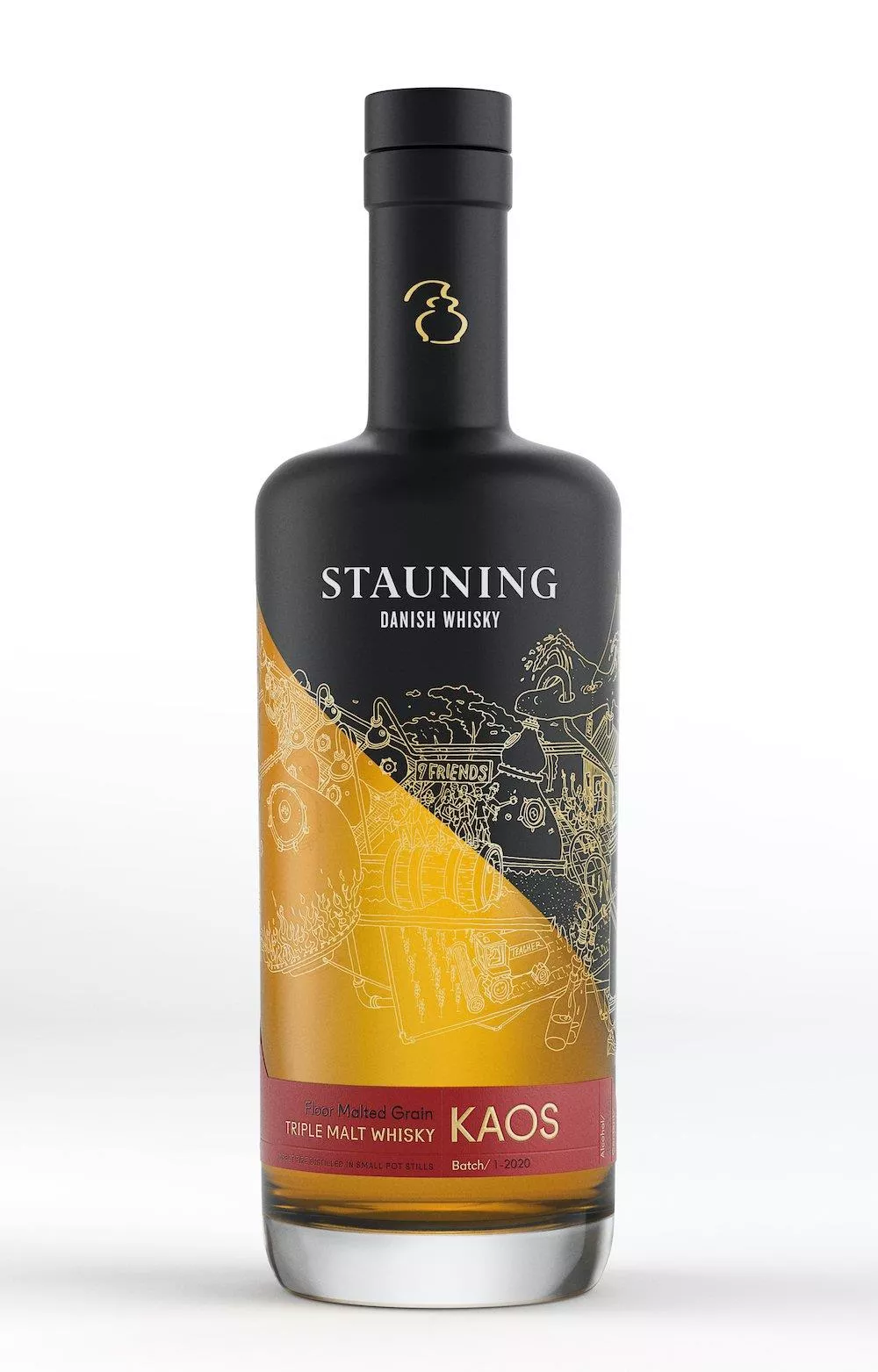 Stauning KAOS - 70cl TRIPLE MALT WHISKY 70 cl