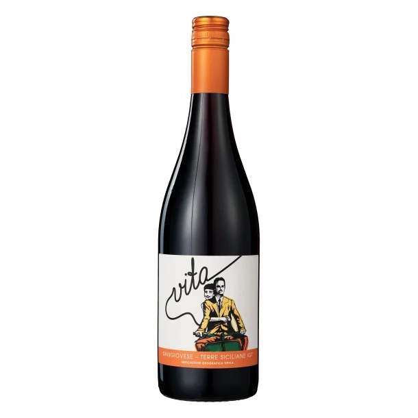 VITA SANGIOVESE ØKO IGT Roots Beverages, Terre Siciliane 12% 75 cl.