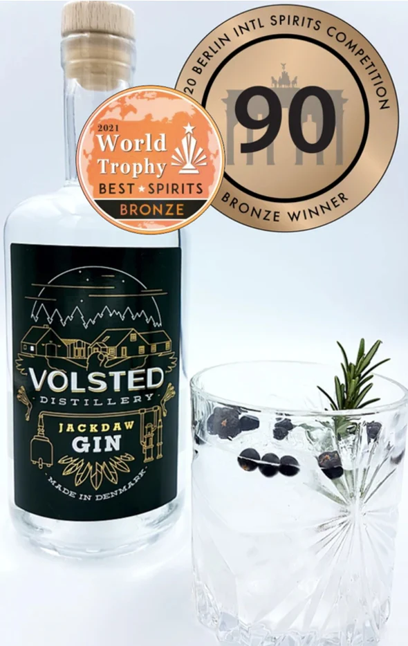 Volsted Jackdaw Gin 43% 70 cl