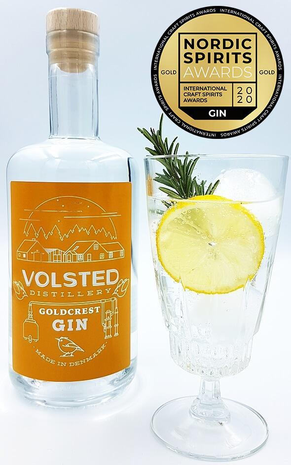 Volsted Goldcrest Gin 43% 70cl