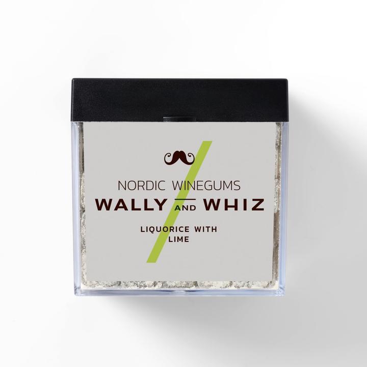 Wally and Whiz Lakrids med lime 140g