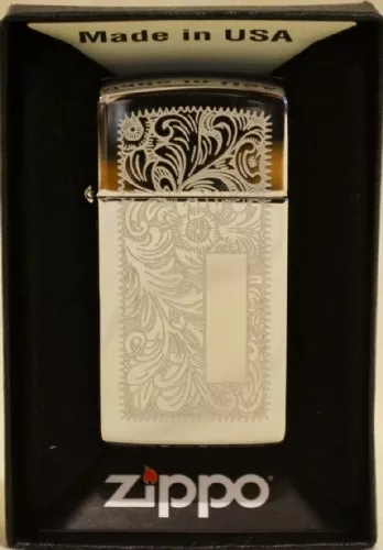 Zippo Venetian Brass Slim