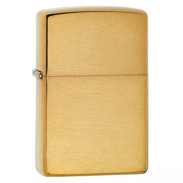 Zippo Brushed Brass