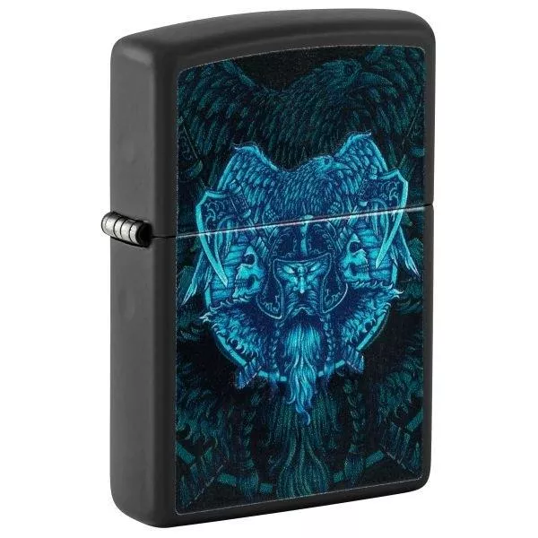 Zippo Black Viking