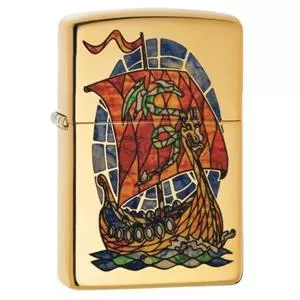Zippo Viking Ship