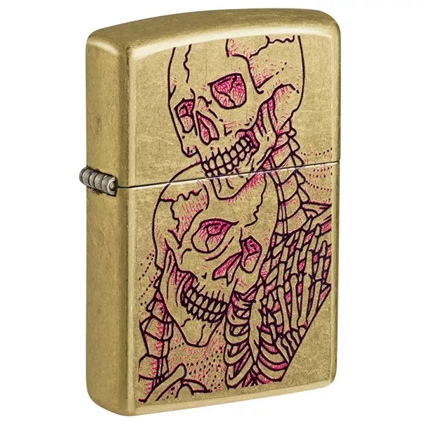 Zippo Love Skulls